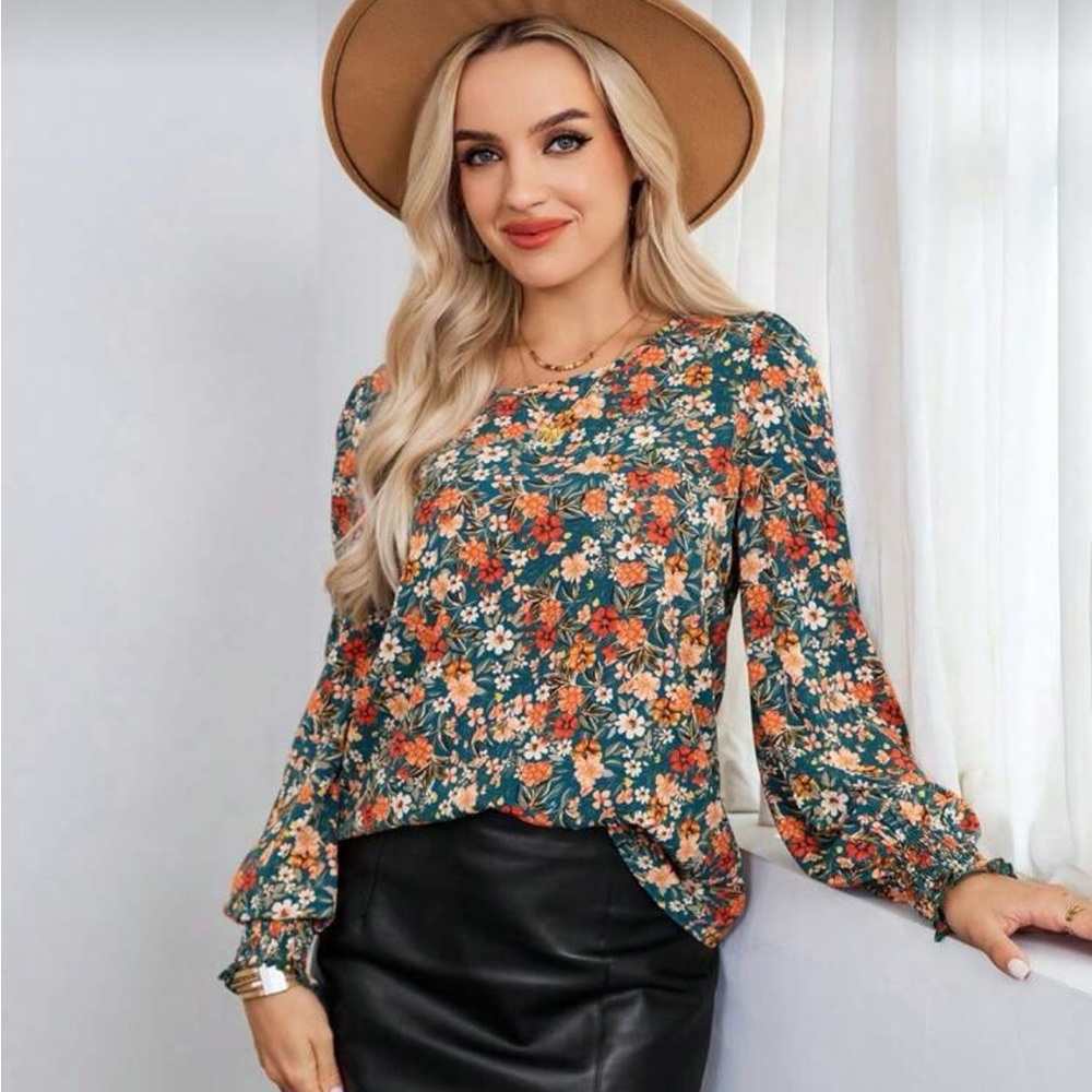 SHEIN Floral Blouse